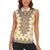 Enkutatash Dashiki Adey Abeba Pattern Women Sleeveless Polo Shirt - Wonder Print Shop