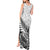 New Zealand Silver Fern Rugby Tank Maxi Dress Aotearoa Maori Black Version - Wonder Print Shop