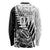Custom New Zealand Silver Fern Rugby Long Sleeve Shirt Aotearoa Maori Black Version LT01