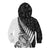 New Zealand Silver Fern Rugby Kid Hoodie Aotearoa Maori White Version - Wonder Print Shop