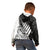 New Zealand Silver Fern Rugby Kid Hoodie Aotearoa Maori White Version - Wonder Print Shop