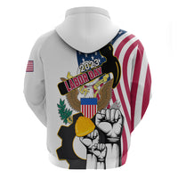 United States Labor Day Hoodie Happy Labor Day 4th September - Wonder Print Shop