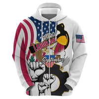 United States Labor Day Hoodie Happy Labor Day 4th September - Wonder Print Shop