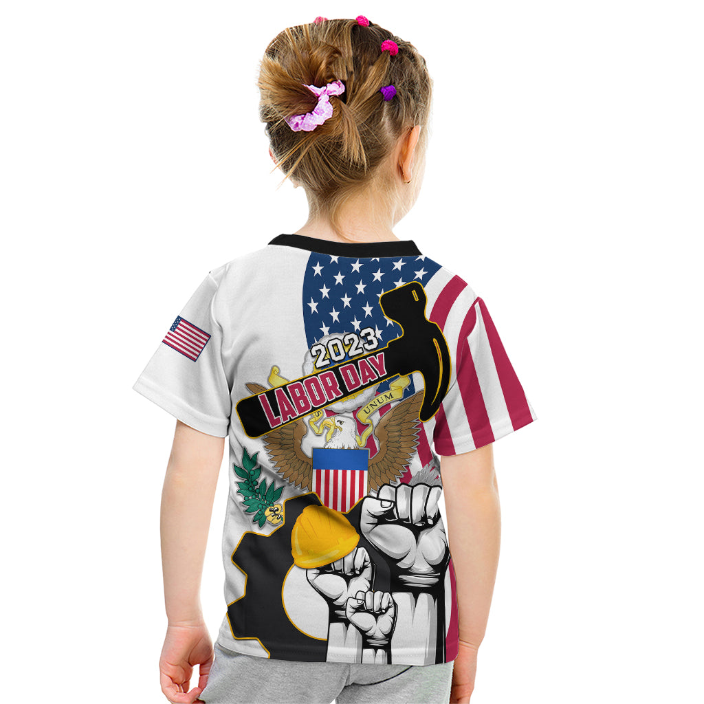 United States Labor Day Kid T Shirt Happy Labor Day 4th September - Wonder Print Shop