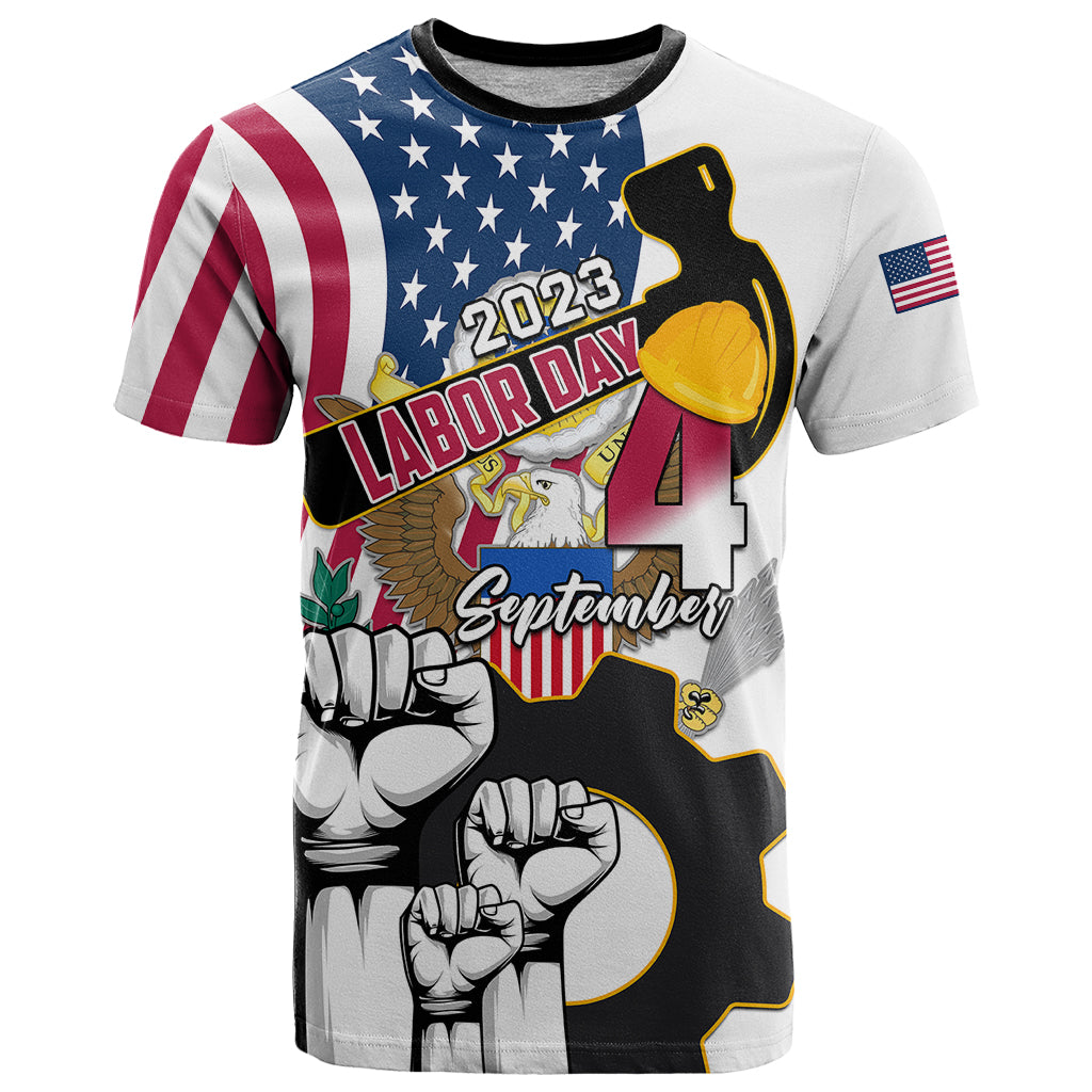 United States Labor Day T Shirt Happy Labor Day 4th September - Wonder Print Shop