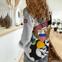 United States Labor Day Women Casual Shirt Happy Labor Day 4th September - Wonder Print Shop