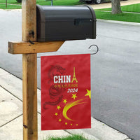 Custom China 2024 Garden Flag Chinese Dragon Yellow Star - Wonder Print Shop