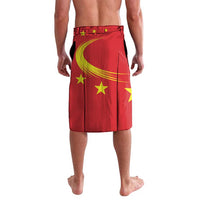 Custom China 2024 Lavalava Chinese Dragon Yellow Star - Wonder Print Shop