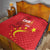 Custom China 2024 Quilt Chinese Dragon Yellow Star - Wonder Print Shop