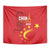 Custom China 2024 Tapestry Chinese Dragon Yellow Star - Wonder Print Shop