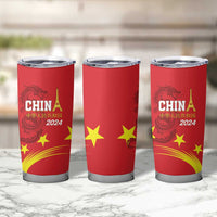 China 2024 Tumbler Cup Chinese Dragon Yellow Star - Wonder Print Shop