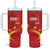 China 2024 Tumbler With Handle Chinese Dragon Yellow Star - Wonder Print Shop