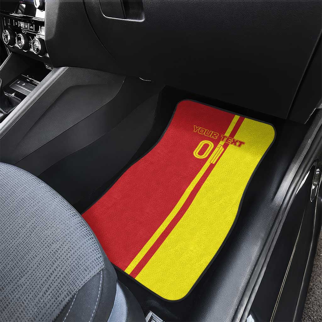 Custom China Car Mats Chinese Dragon With Eiffel Tower - Wonder Print Shop