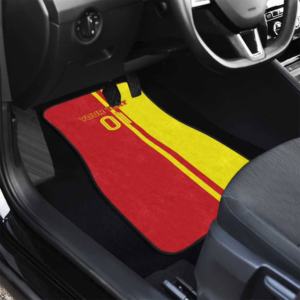 Custom China Car Mats Chinese Dragon With Eiffel Tower - Wonder Print Shop