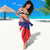 Custom Taiwan Sarong Taiwanese Sporty Flag Style - Wonder Print Shop