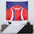 Custom Taiwan Tapestry Taiwanese Sporty Flag Style - Wonder Print Shop