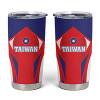 Taiwan Tumbler Cup Taiwanese Sporty Flag Style - Wonder Print Shop