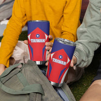 Taiwan Tumbler Cup Taiwanese Sporty Flag Style - Wonder Print Shop