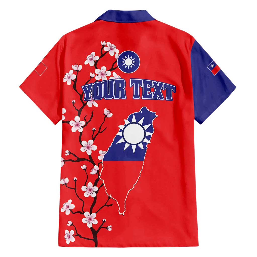 Personalized Proud To Be Taiwanese Hawaiian Shirt Flag Map Plum Blossom - Wonder Print Shop