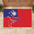 Personalized Proud To Be Taiwanese Rubber Doormat Flag Map Plum Blossom - Wonder Print Shop