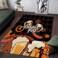 Oktoberfest German Beer Festival Celebration Area Rug - Wonder Print Shop