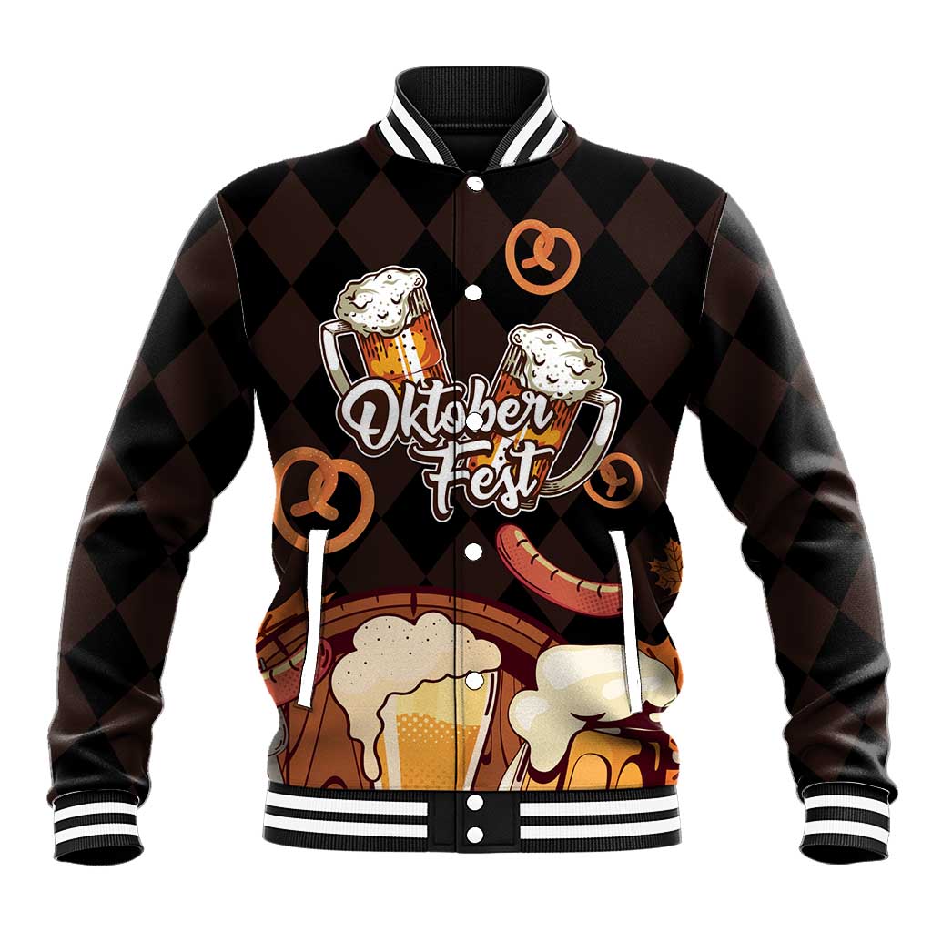 Oktoberfest German Beer Festival Celebration Baseball Jacket - Wonder Print Shop