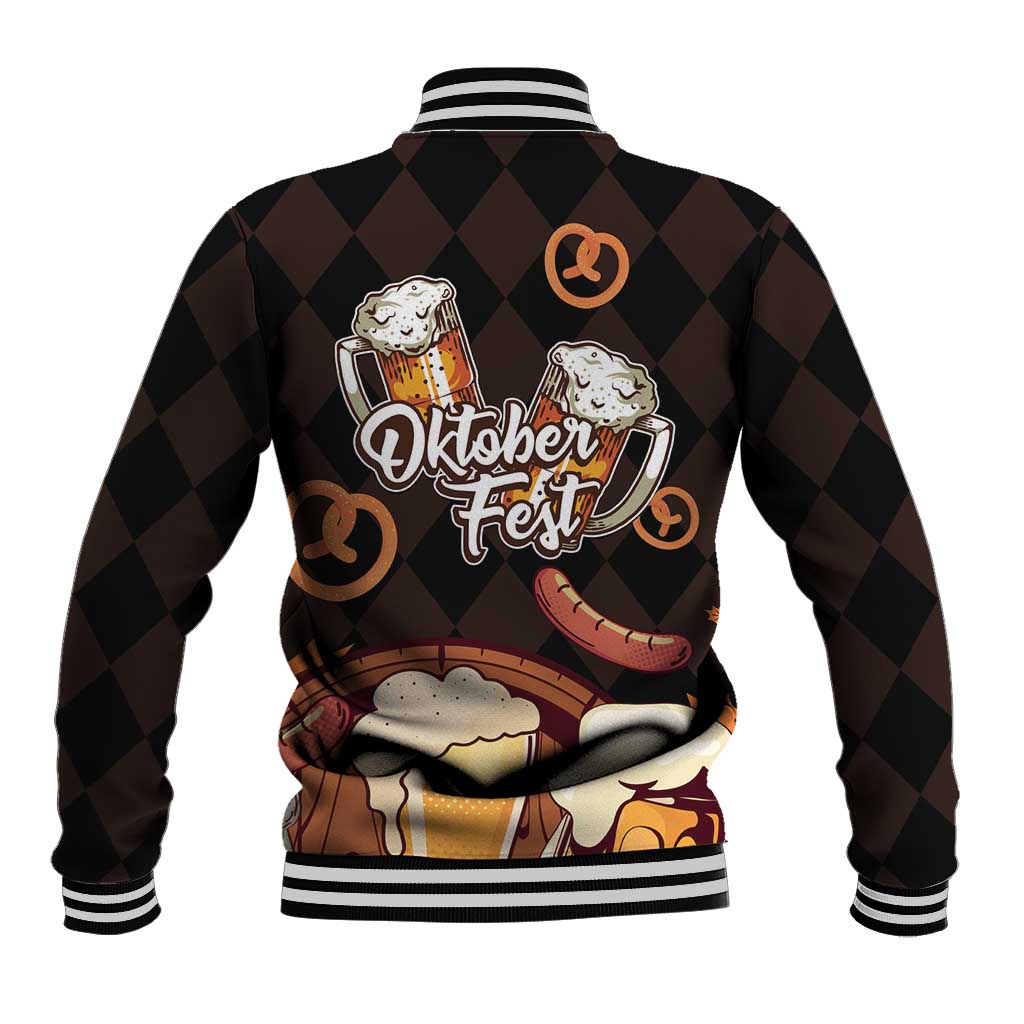 Oktoberfest German Beer Festival Celebration Baseball Jacket - Wonder Print Shop