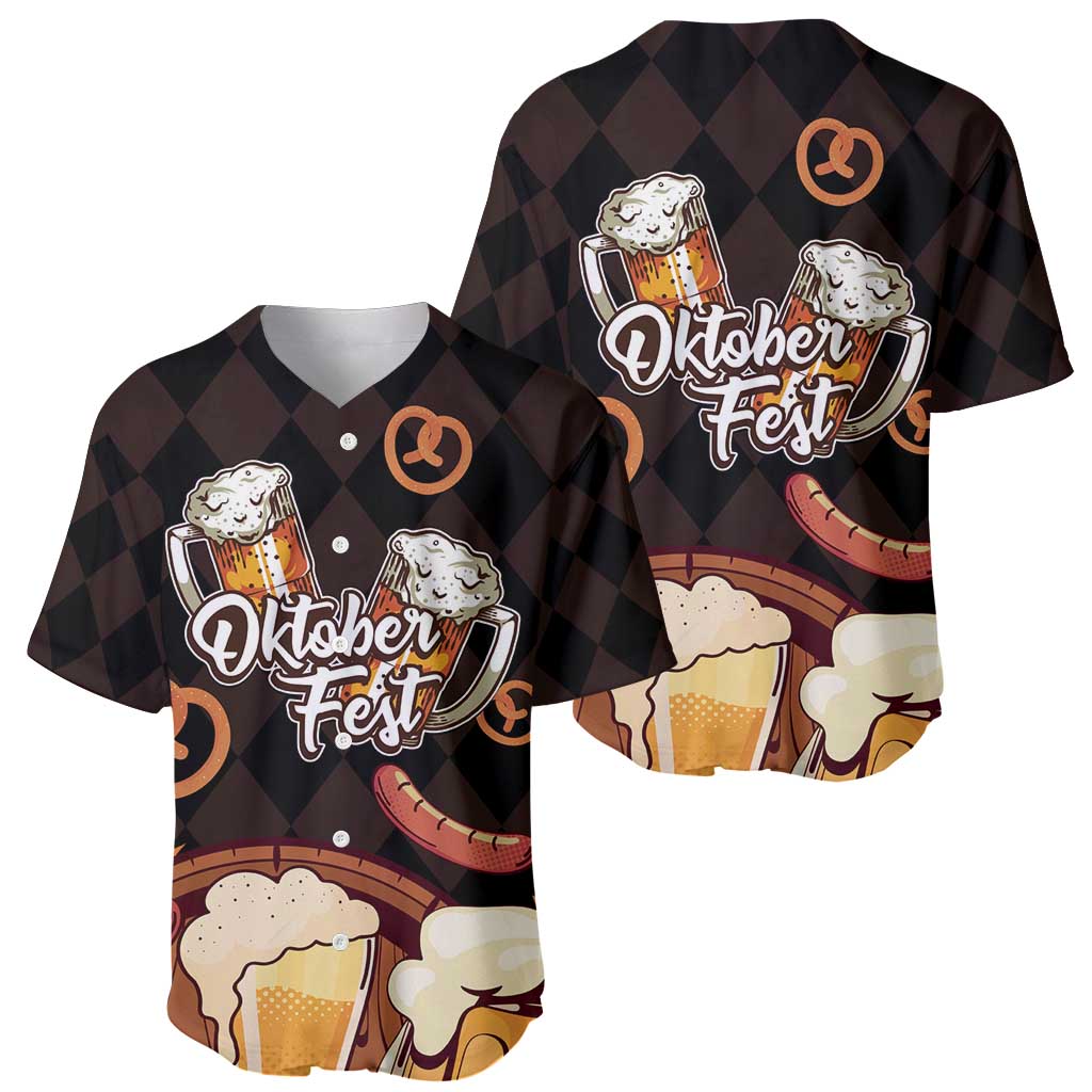 Oktoberfest German Beer Festival Celebration Baseball Jersey - Wonder Print Shop