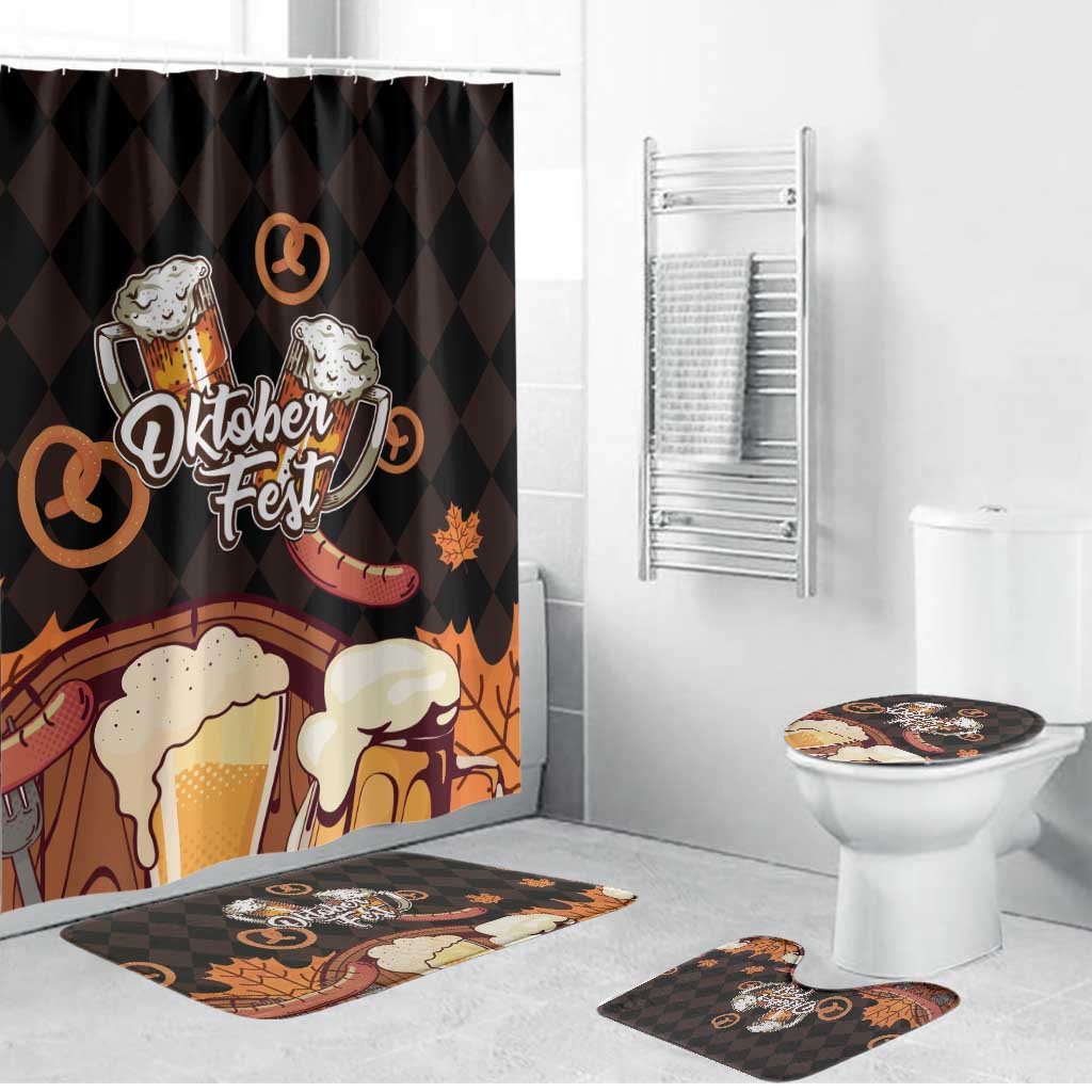 Oktoberfest German Beer Festival Celebration Bathroom Set - Wonder Print Shop