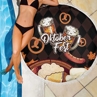 Oktoberfest German Beer Festival Celebration Beach Blanket - Wonder Print Shop