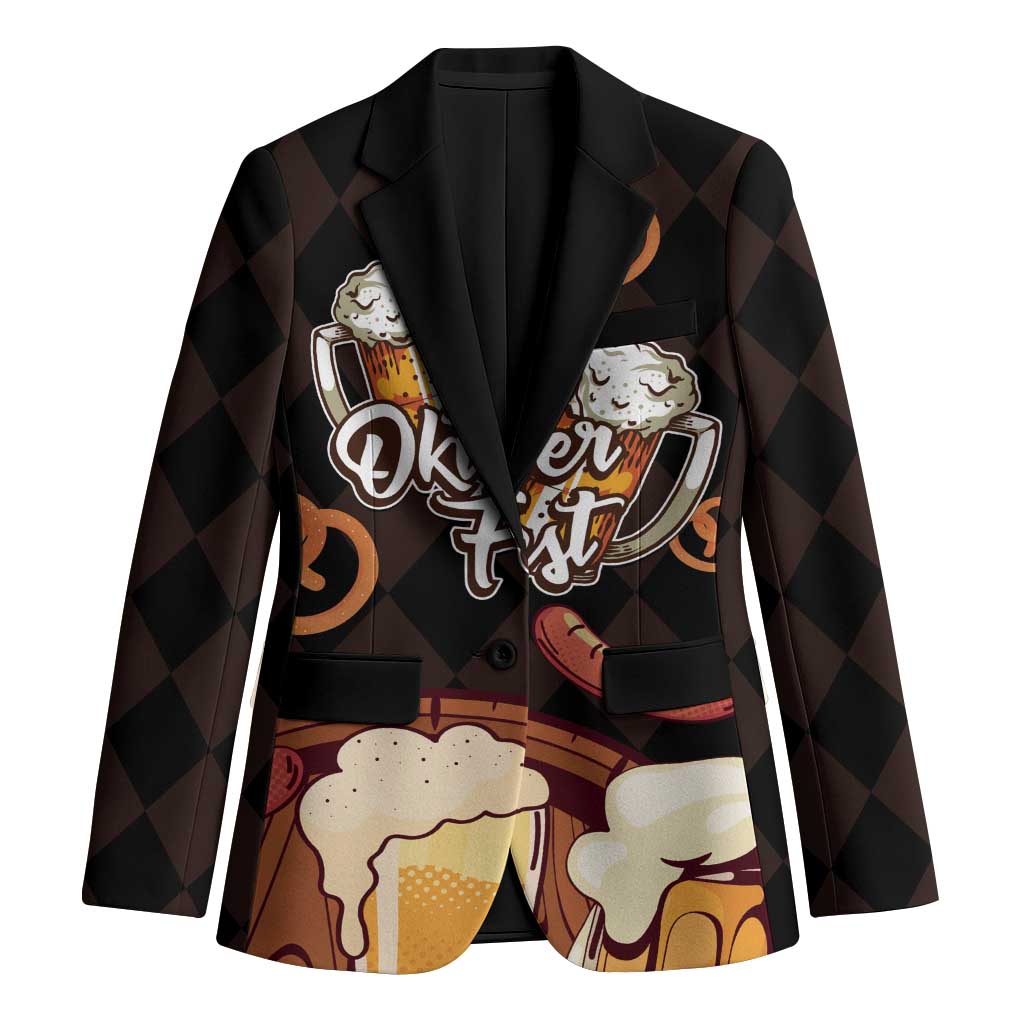 Oktoberfest German Beer Festival Celebration Blazer - Wonder Print Shop