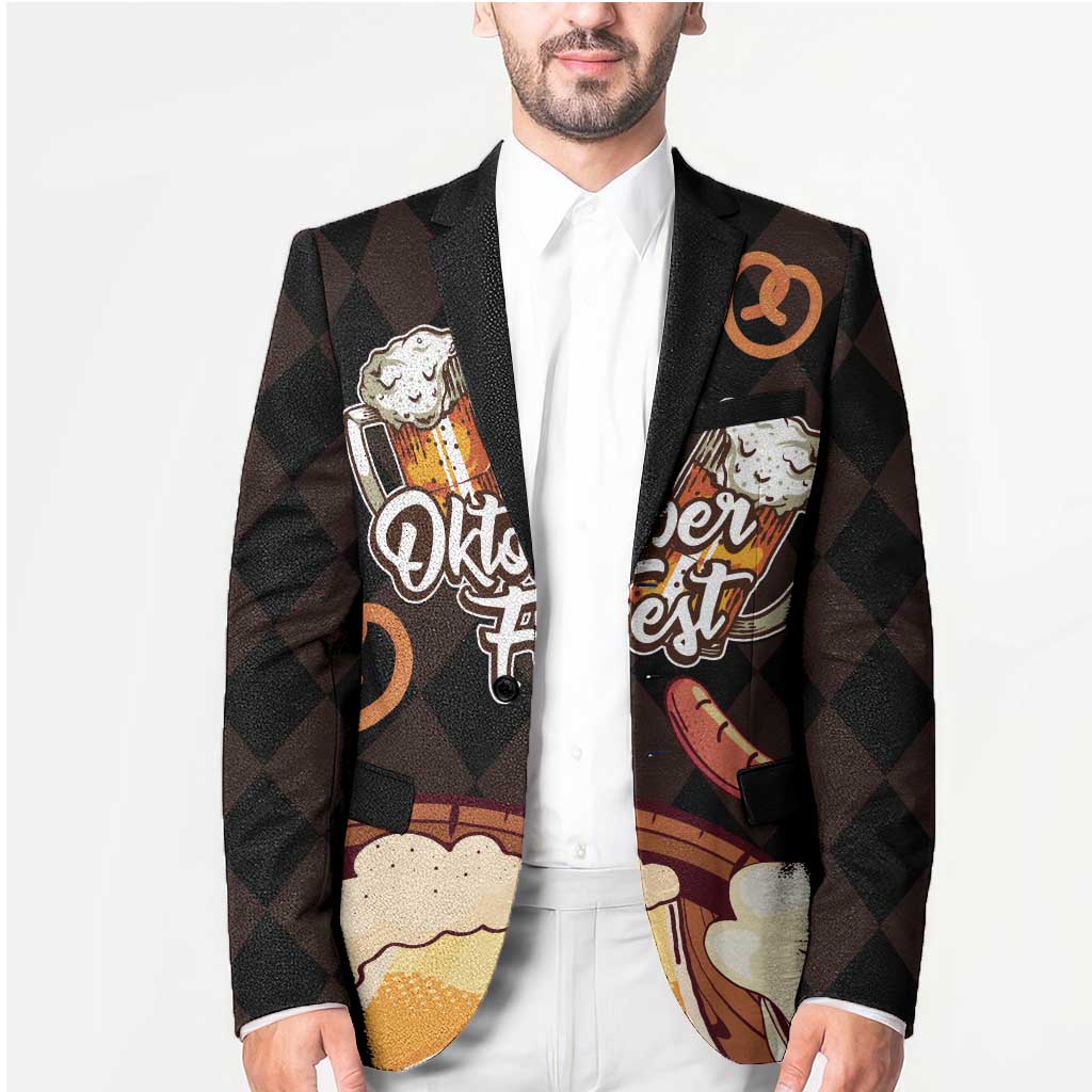 Oktoberfest German Beer Festival Celebration Blazer - Wonder Print Shop