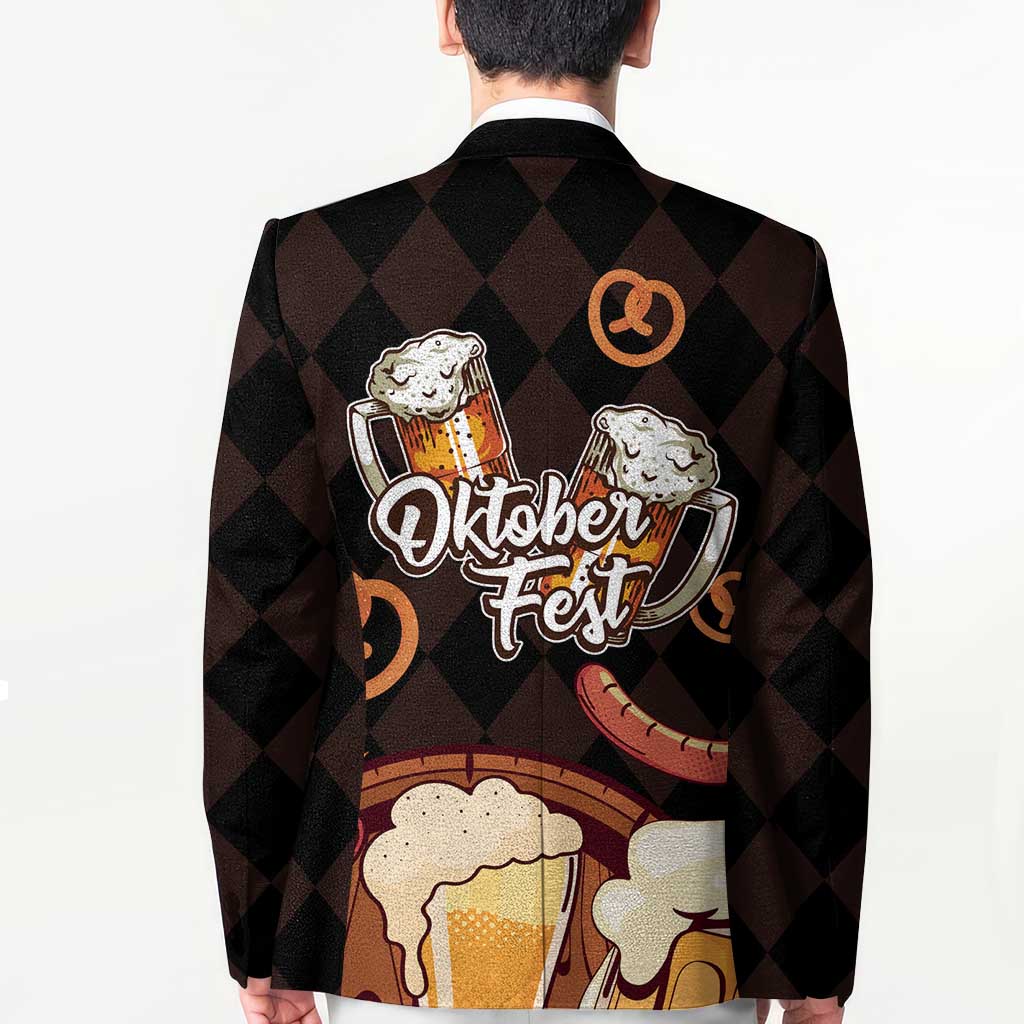 Oktoberfest German Beer Festival Celebration Blazer - Wonder Print Shop