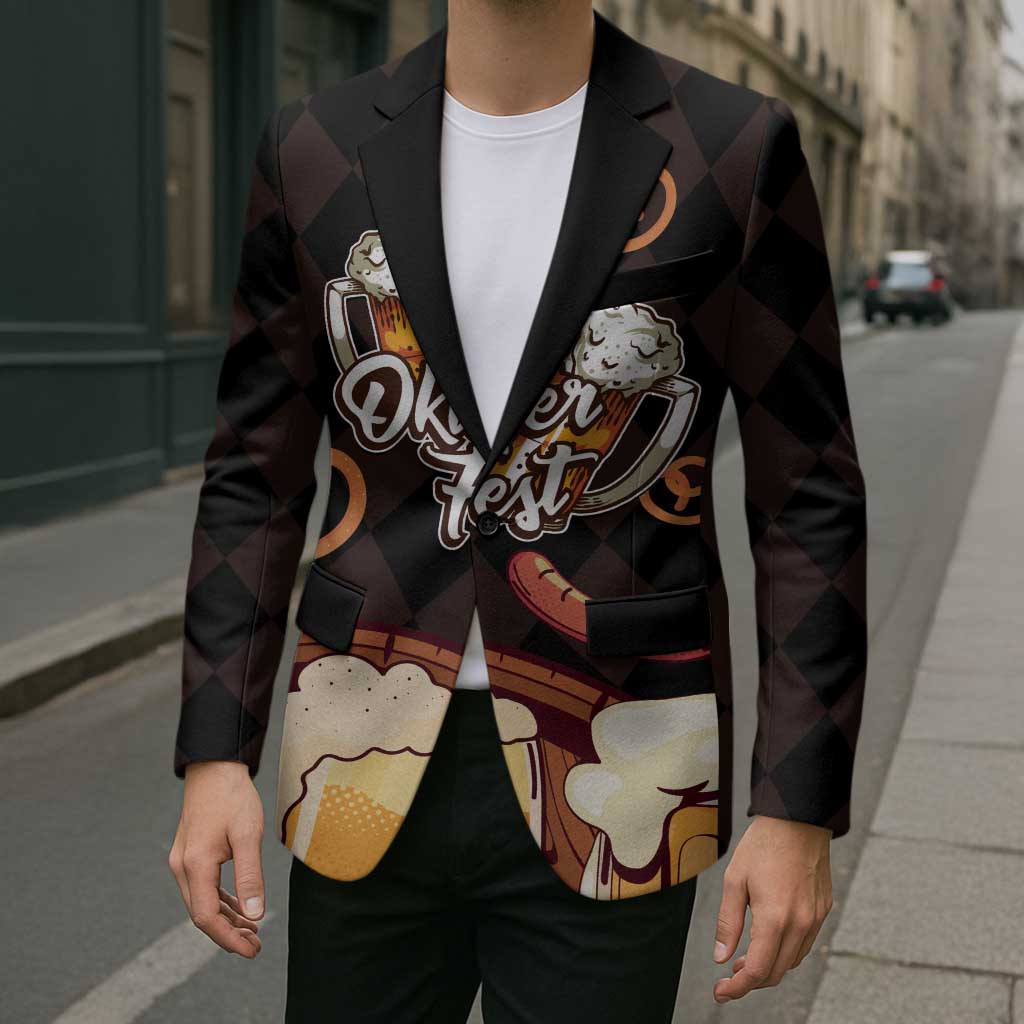 Oktoberfest German Beer Festival Celebration Blazer - Wonder Print Shop