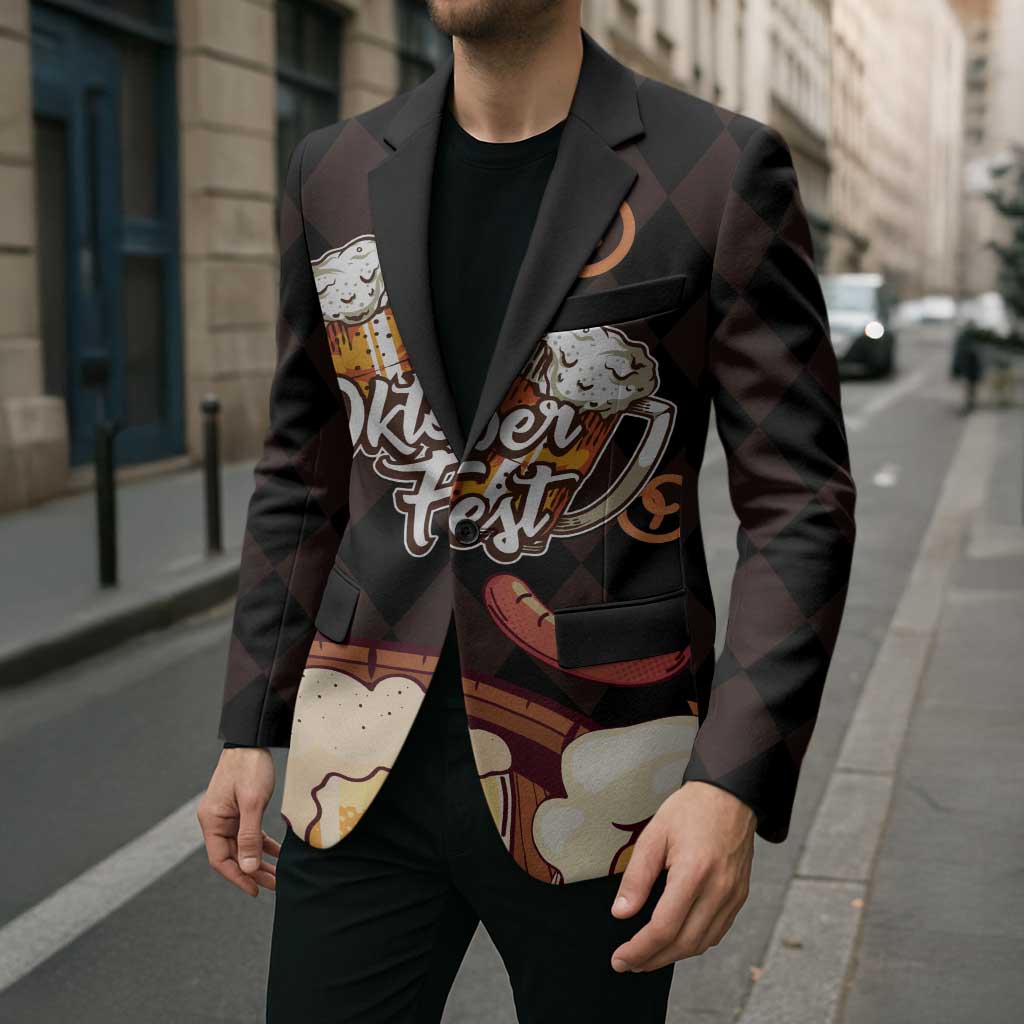 Oktoberfest German Beer Festival Celebration Blazer - Wonder Print Shop