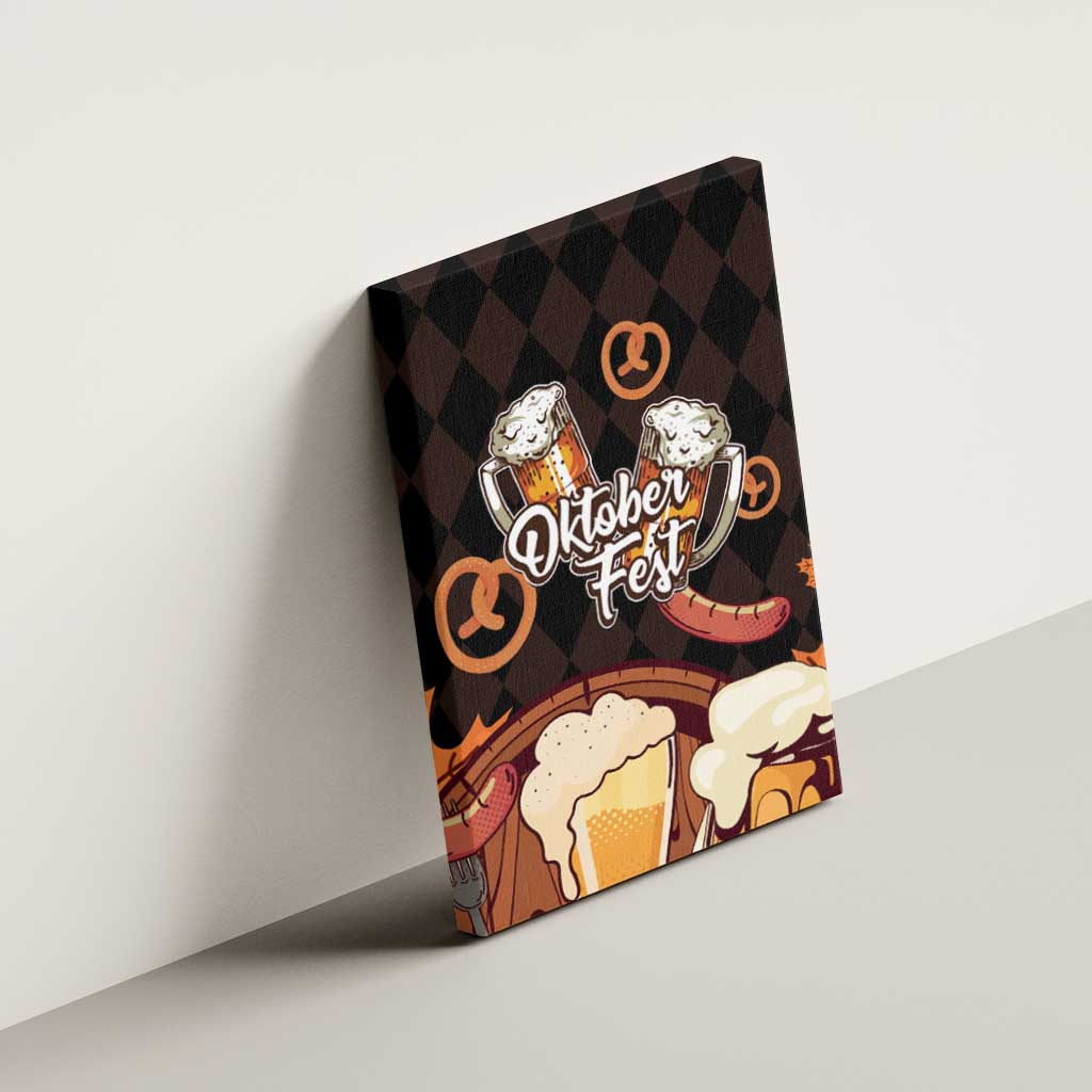 Oktoberfest German Beer Festival Celebration Canvas Wall Art - Wonder Print Shop