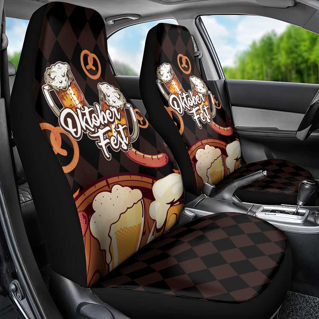 Oktoberfest German Beer Festival Celebration Car Seat Cover - Wonder Print Shop