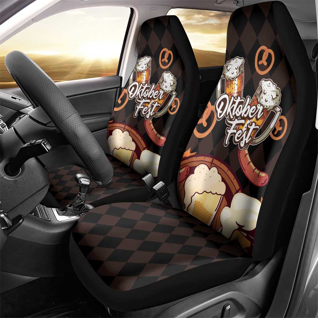 Oktoberfest German Beer Festival Celebration Car Seat Cover - Wonder Print Shop