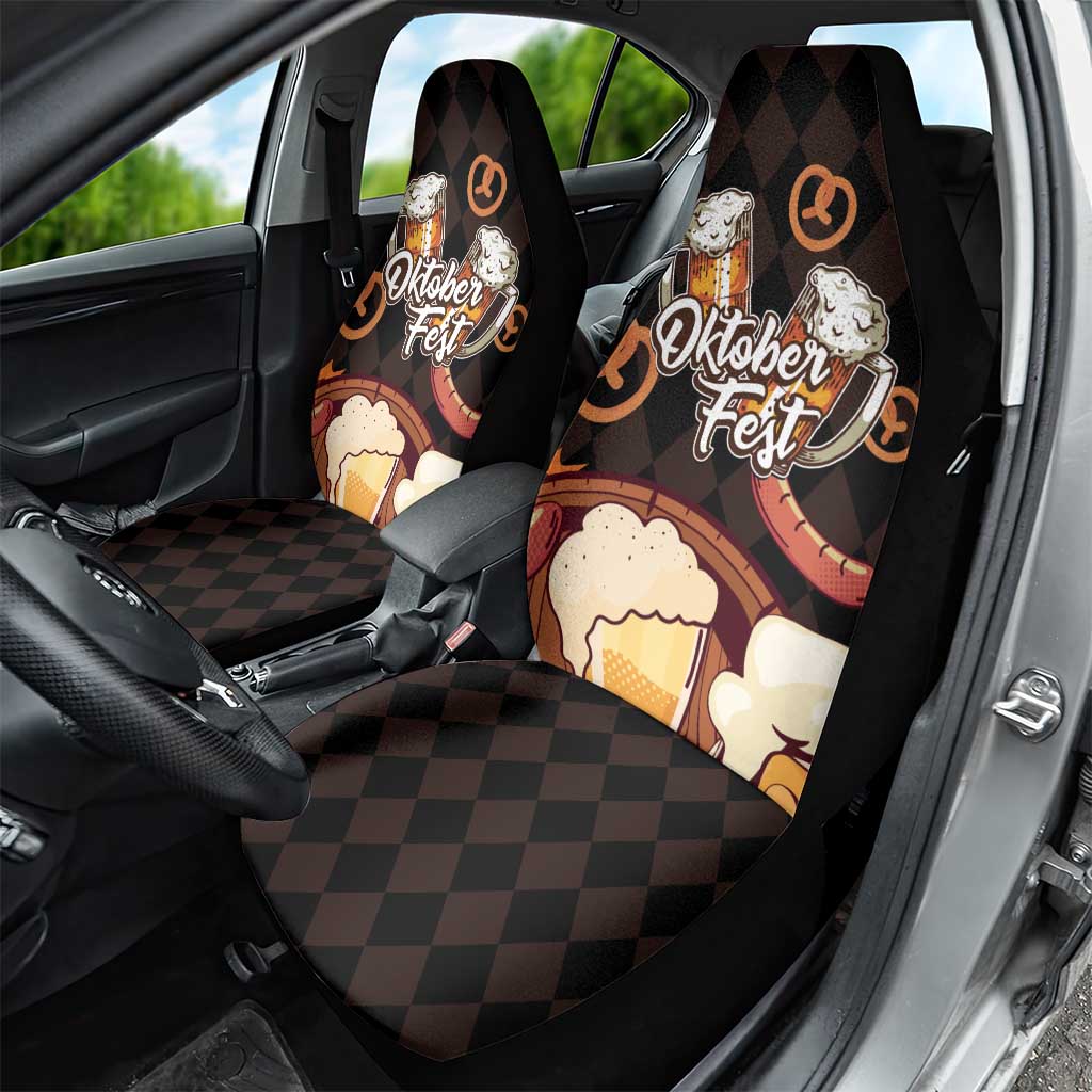 Oktoberfest German Beer Festival Celebration Car Seat Cover - Wonder Print Shop