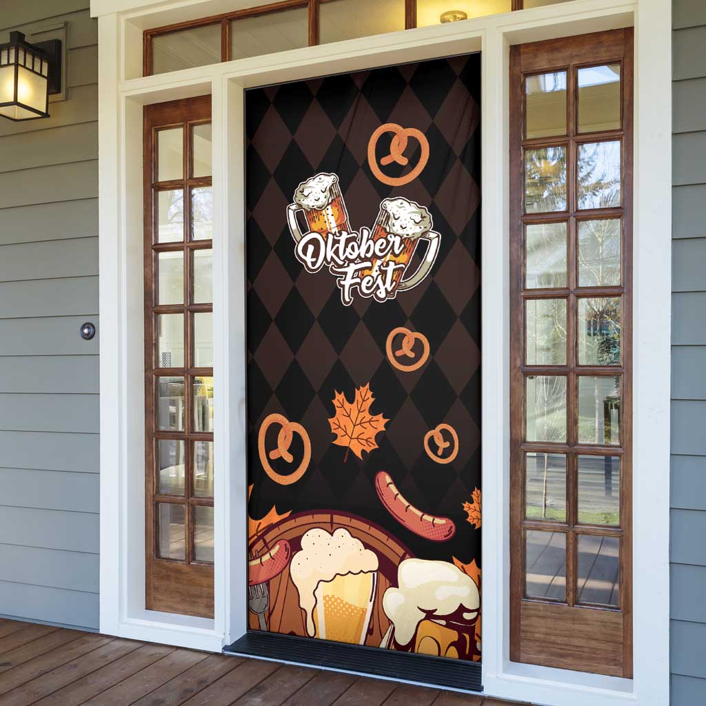 Oktoberfest German Beer Festival Celebration Door Cover - Wonder Print Shop