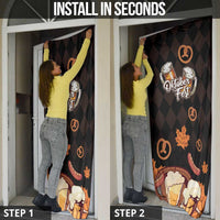 Oktoberfest German Beer Festival Celebration Door Cover - Wonder Print Shop