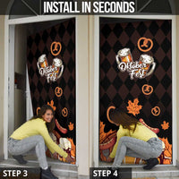 Oktoberfest German Beer Festival Celebration Door Cover - Wonder Print Shop