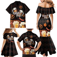 Oktoberfest German Beer Festival Celebration Family Matching Mermaid Dress and Hawaiian Shirt - Wonder Print Shop