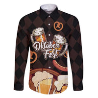 Oktoberfest German Beer Festival Celebration Family Matching Off Shoulder Maxi Dress and Hawaiian Shirt - Wonder Print Shop