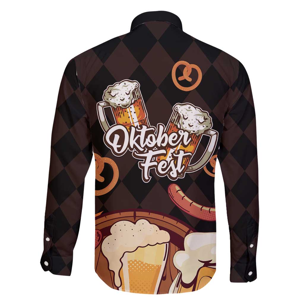 Oktoberfest German Beer Festival Celebration Family Matching Off Shoulder Maxi Dress and Hawaiian Shirt - Wonder Print Shop