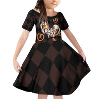 Oktoberfest German Beer Festival Celebration Family Matching Off Shoulder Short Dress and Hawaiian Shirt - Wonder Print Shop