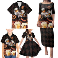 Oktoberfest German Beer Festival Celebration Family Matching Puletasi and Hawaiian Shirt - Wonder Print Shop