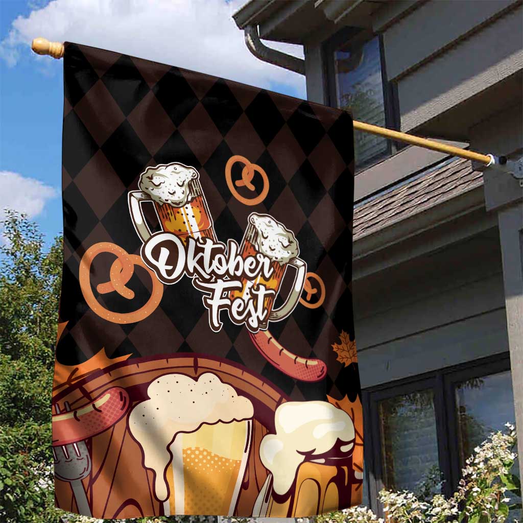 Oktoberfest German Beer Festival Celebration Garden Flag - Wonder Print Shop