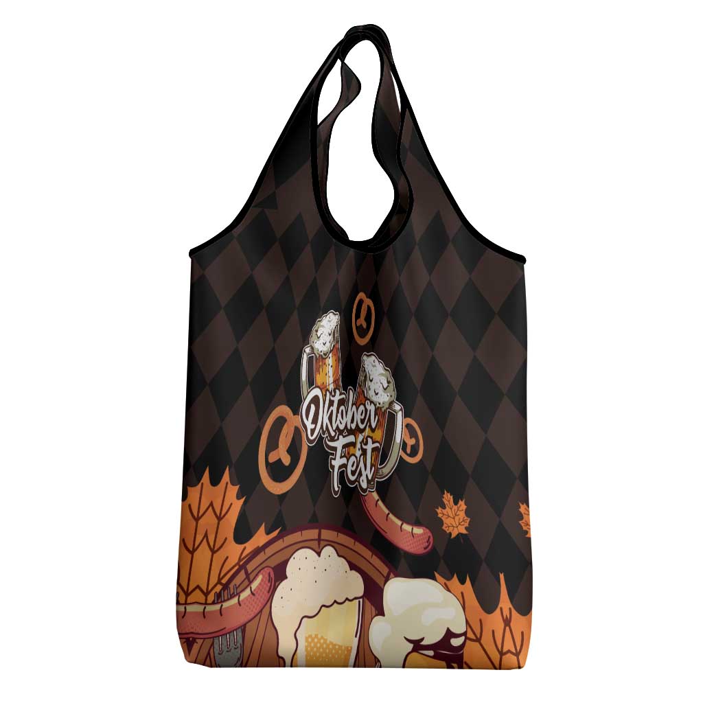 Oktoberfest German Beer Festival Celebration Grocery Bag - Wonder Print Shop