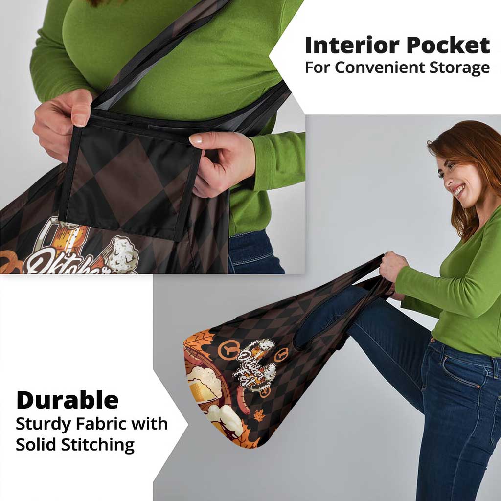 Oktoberfest German Beer Festival Celebration Grocery Bag - Wonder Print Shop